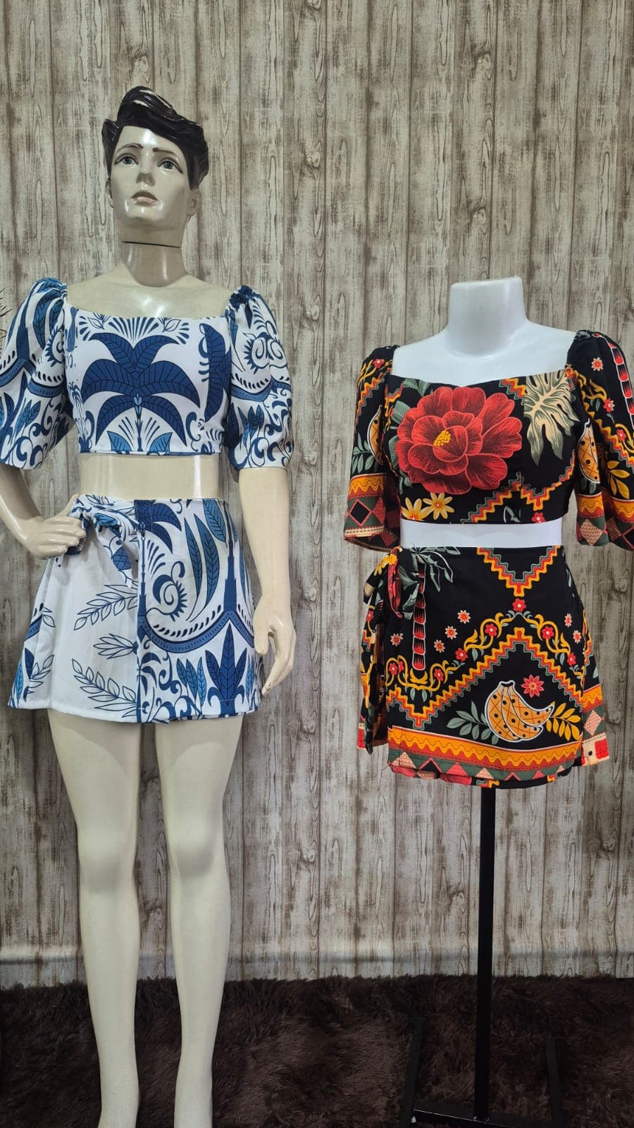 Conjunto Manga Bufante